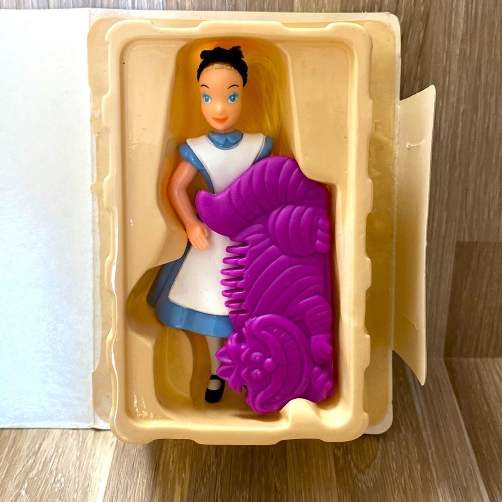 Disney Alice In Wonderland vintage doll figurine McDonald’s old toys